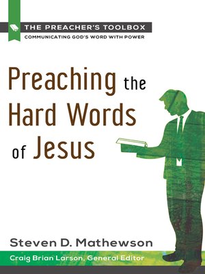 cover image of Preaching the Hard Words of Jesus